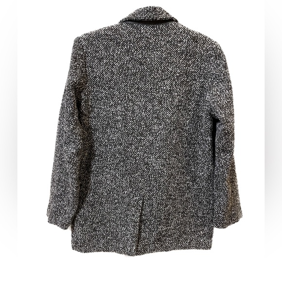 Abercrombie & Fitch heavyweight textured blazer coat size m - Picture 2 of 5